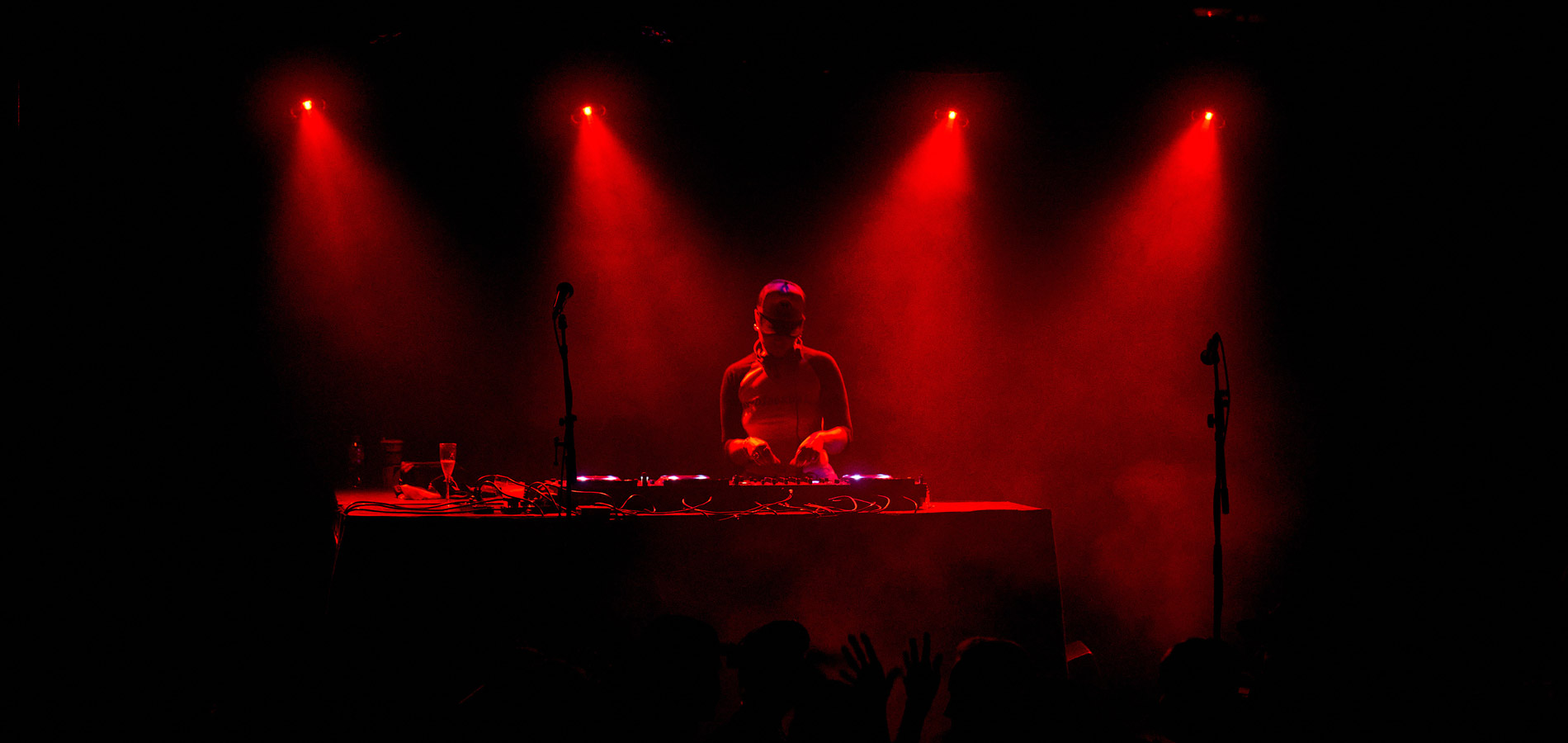 DJs at the Goods Line Vivid Sydney