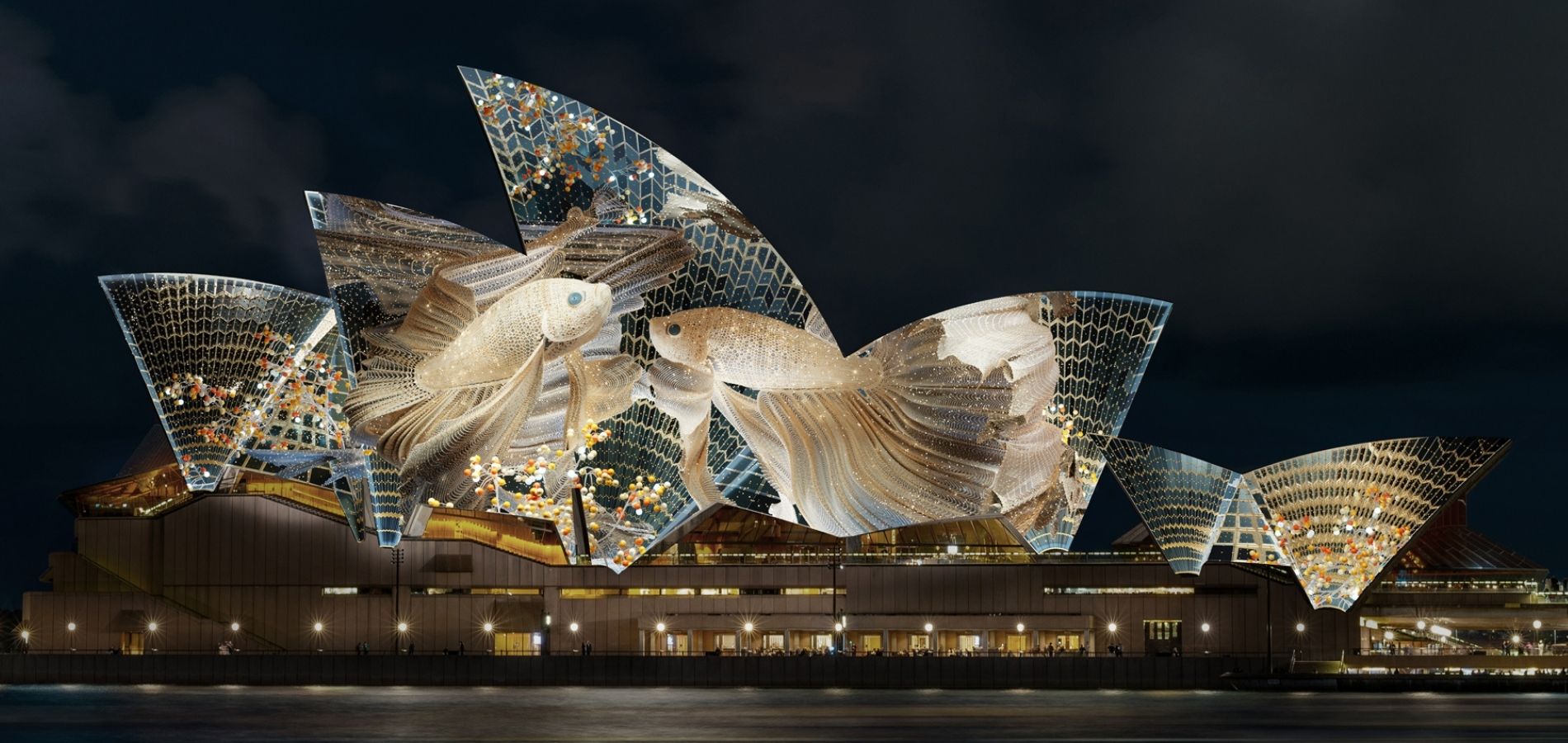 Lighting of the Sails by Yann Nguema