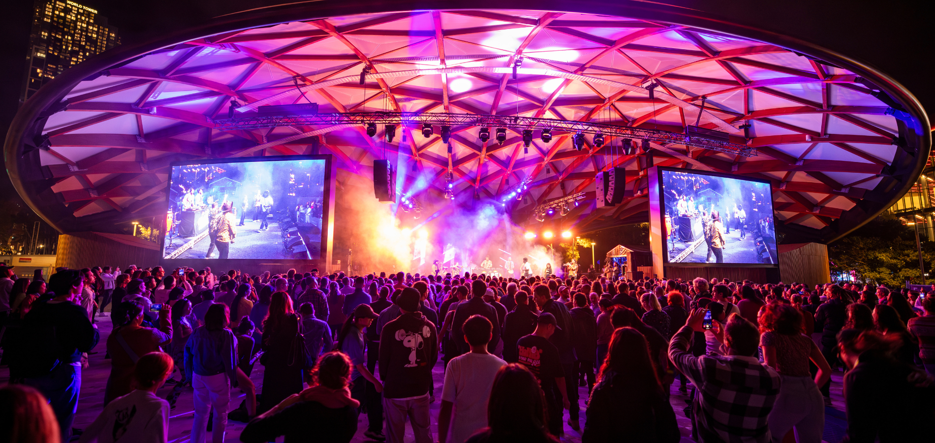 Tumbalong Park stage