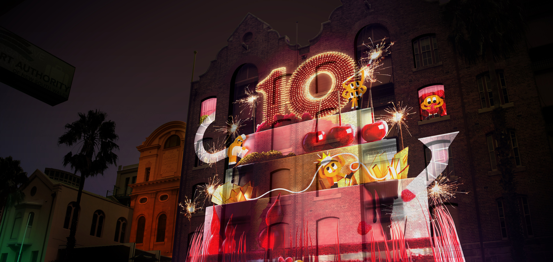 Mystery Gateau - Vivid Sydney 2018