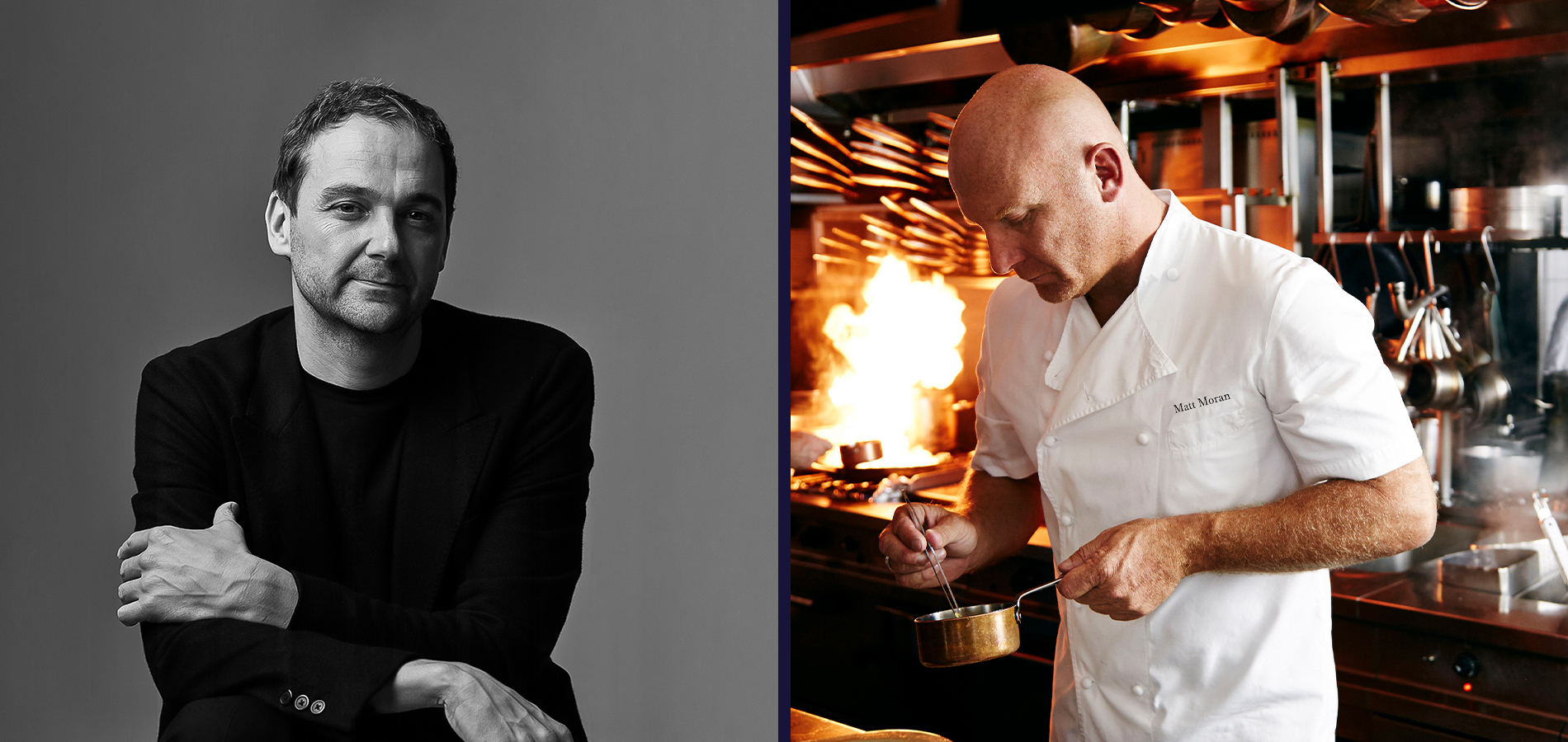 Daniel Humm and Matt Moran