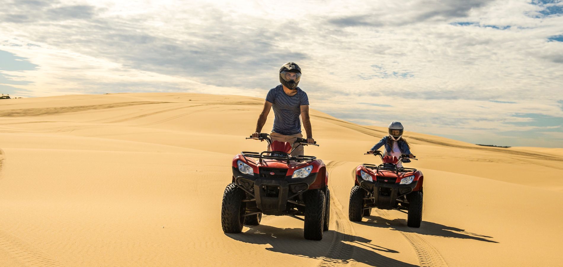 This is an image of Sand Dune adventures in Port Stephens