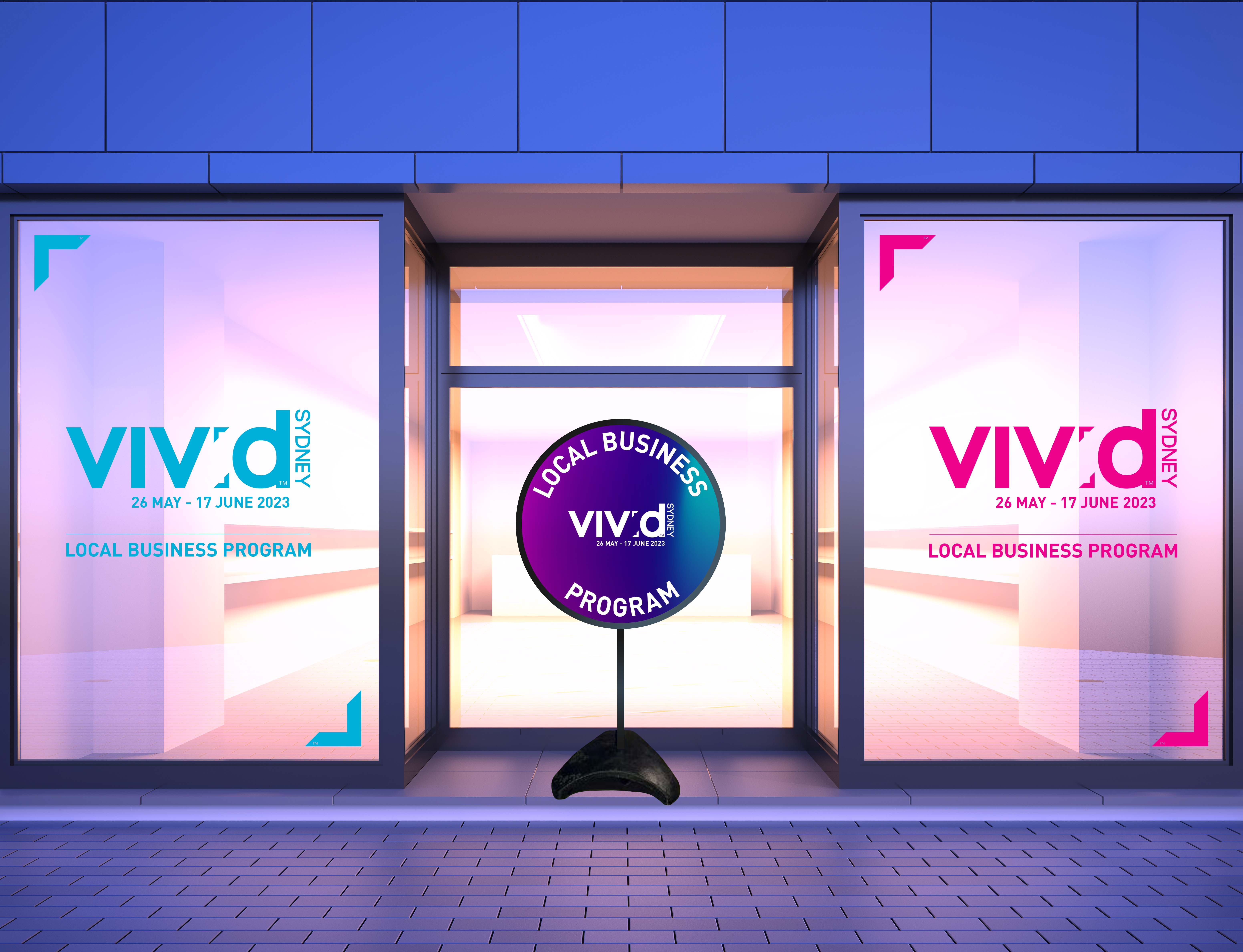 Vivid LED screen render