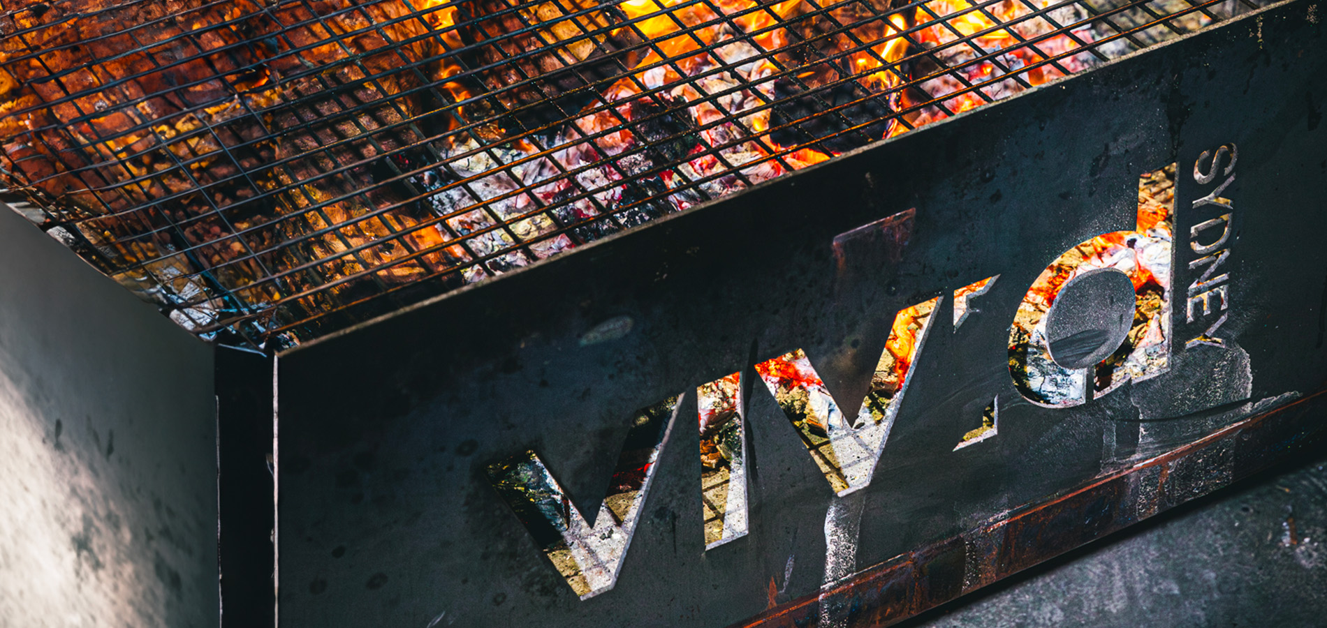 Vivid Fire Kitchen