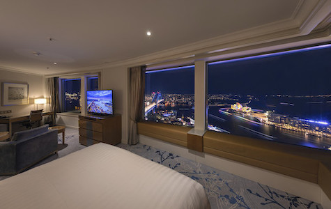 Shangri La Sydney Hotel Room during Vivid Sydney