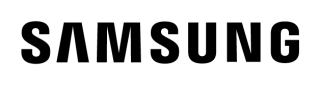 Samsung logo black