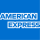 This is an image of the blue American Express logo